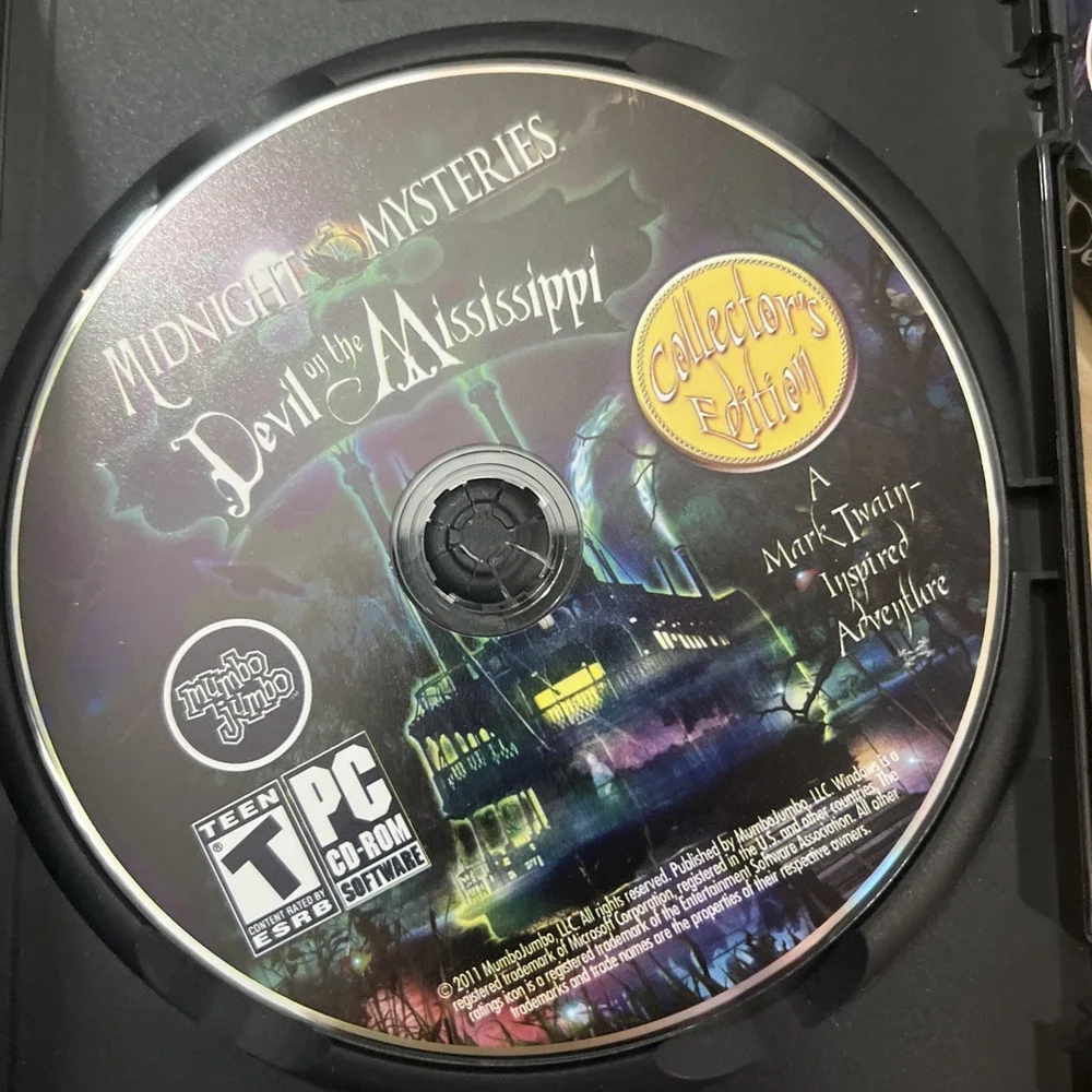 Midnight Mysteries: Devil on the Mississippi (PC, 2011)